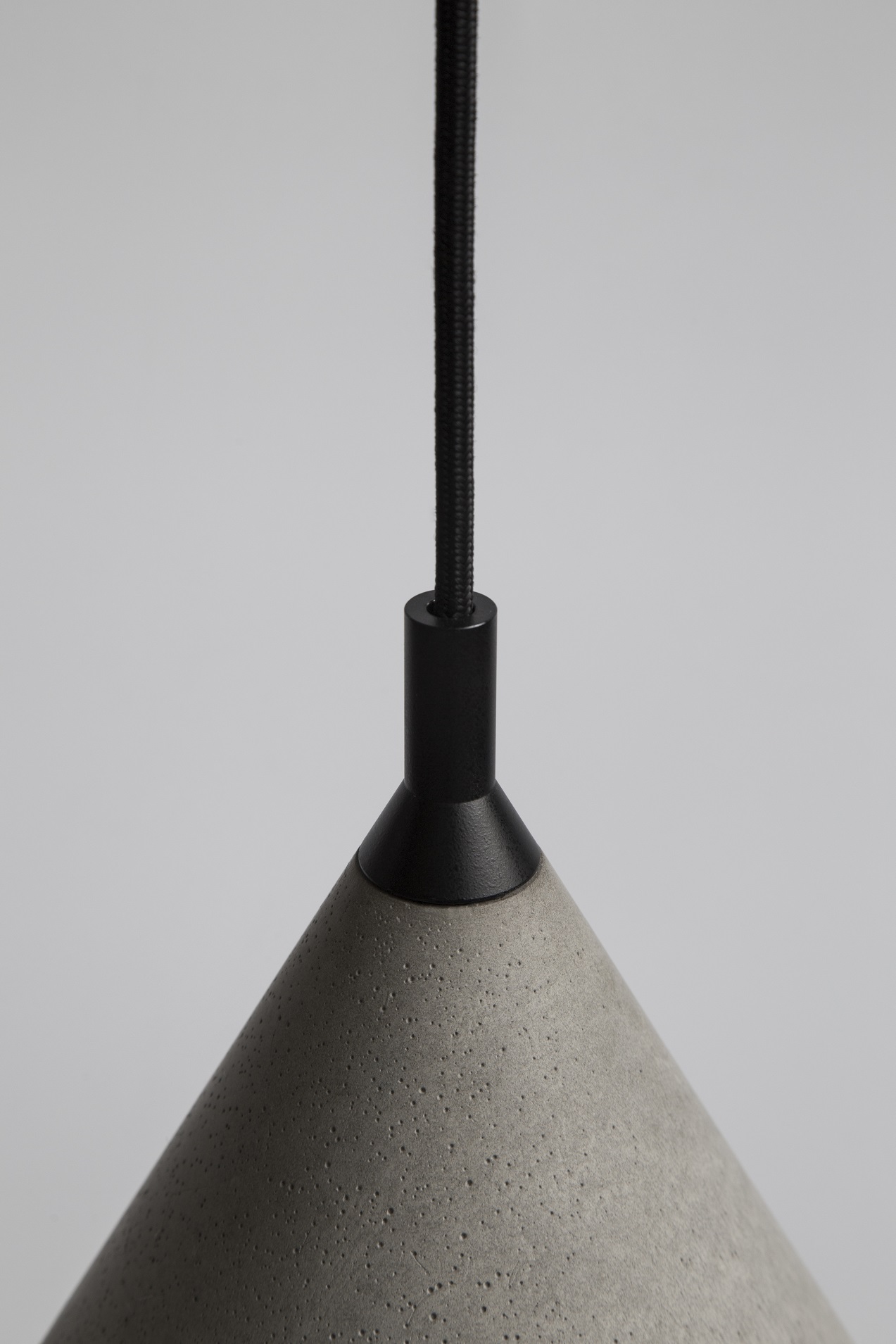 wired concerete lamp pendant