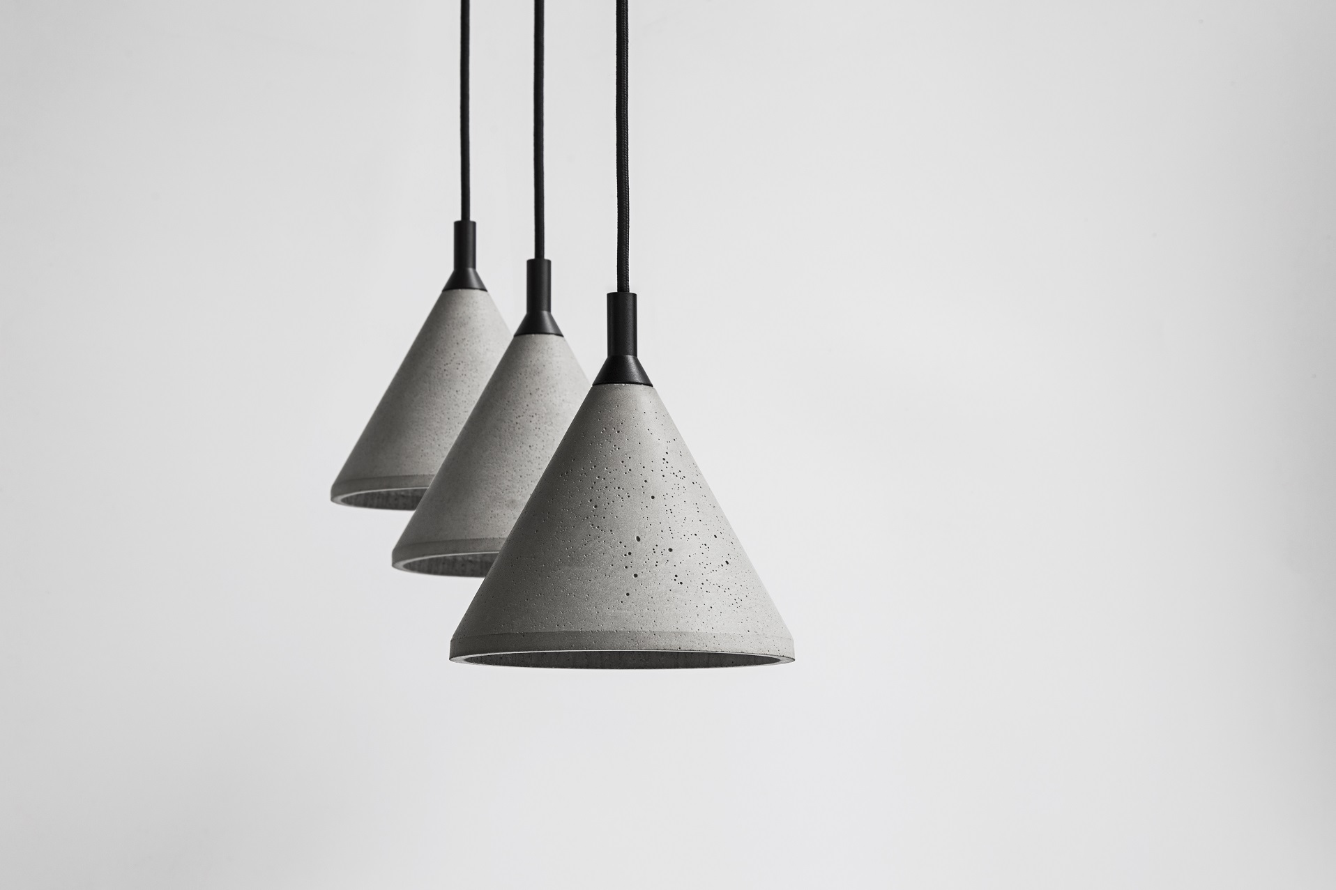 zhong concrete lamps